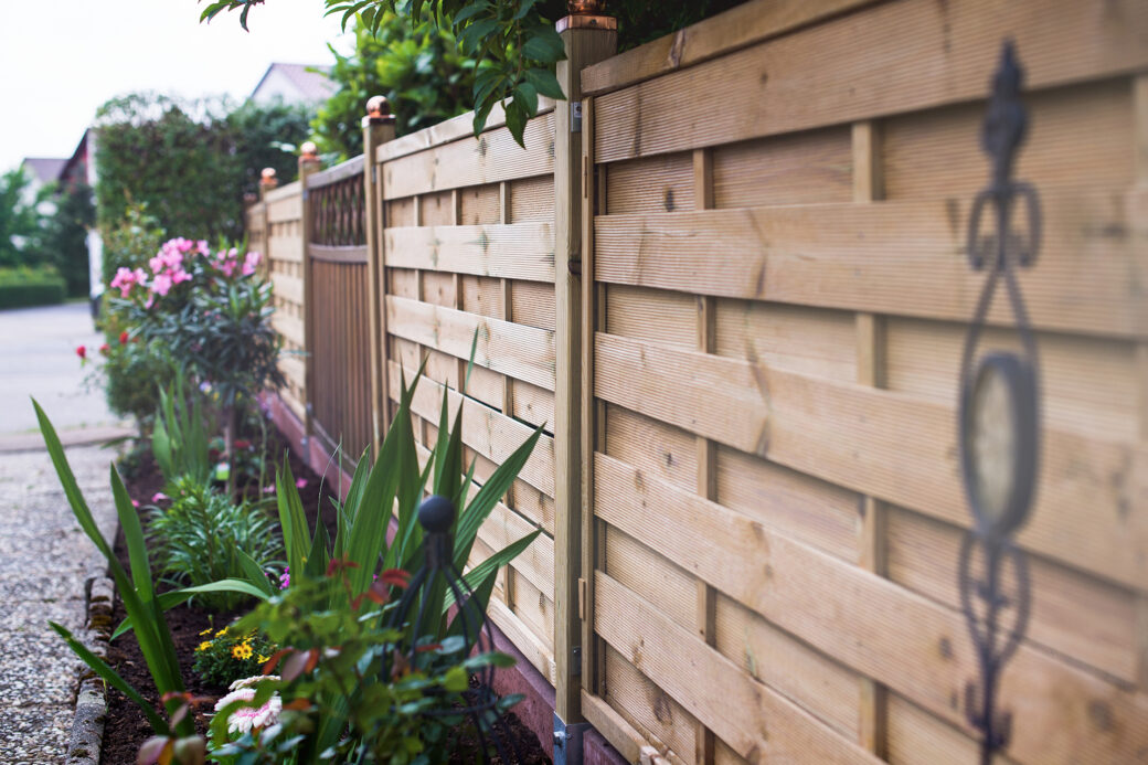 one of the best types of garden fencing